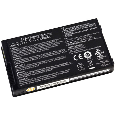 Аккумулятор / 11,1V / 4800mAh / 53Wh для Asus X80L