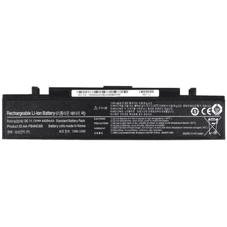 Аккумулятор / 11,1V / 4400mAh / 48,84Wh (Premium) для Samsung R60 (NP-R60FY09/SER)