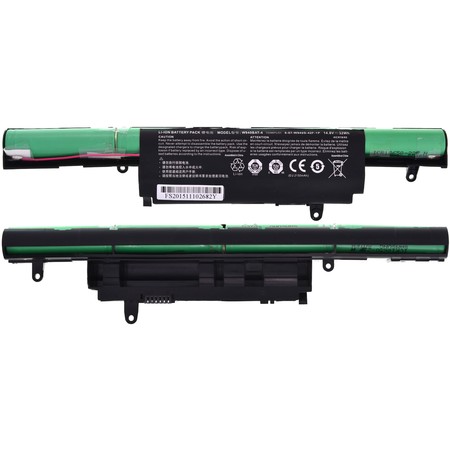 Аккумулятор для Clevo / W940BAT-4 / 14,8V / 2150mAh / 32Wh