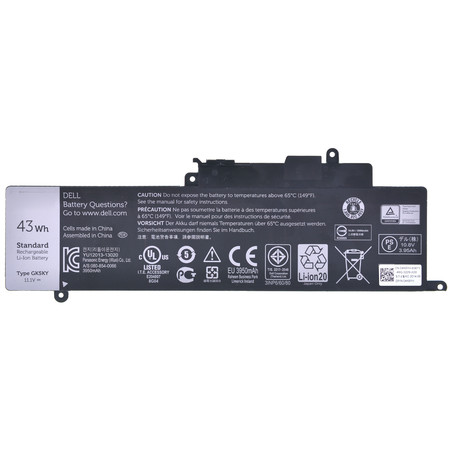 Аккумулятор / 11,1V / 3900mAh / 43,3Wh для Dell Inspiron 11-3147 P20t001