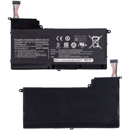 Аккумулятор / 7,4V / 6000mAh / 44,4Wh (Premium) для Samsung NP530U4B-S03