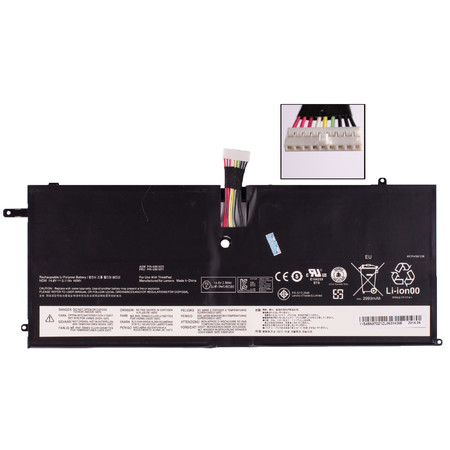 Аккумулятор / 14,8V / 3110mAh / 46Wh для Lenovo ThinkPad X1 Carbon 5