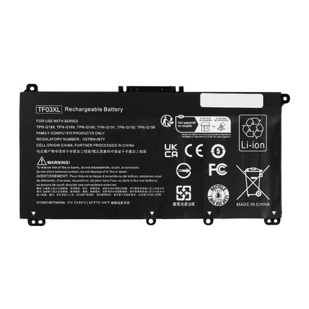 Аккумулятор / 11,55V / 3630mAh / 41,9Wh (Premium) для HP Pavilion x360 14-cd0xx