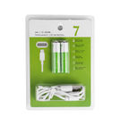 Батарейки перезаряжаемые AAA (Li-ion) Type-C (2 шт) + кабель