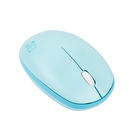 Компьютерная мышь беспроводная голубая с мишкой M8 2,4G USB