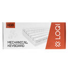 Клавиатура механическая проводная E-MKB680B черно-оранжевая