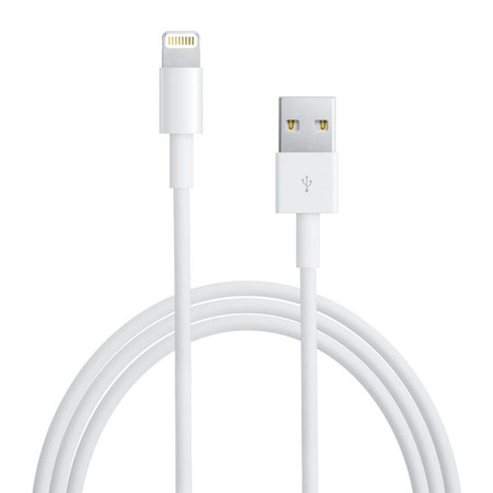 Кабель Lightning - USB-A 2.0 / 1m / 2,4A (Premium) для Apple iPhone 5C (A1456)
