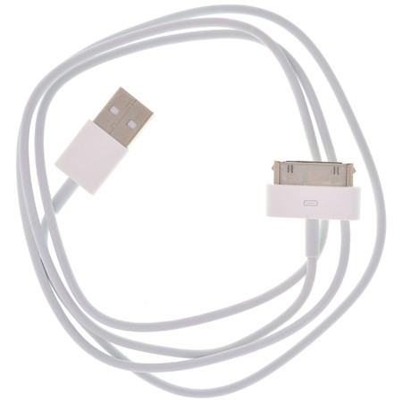 Кабель 30-pin Apple - USB-A 2.0 / 1m / Apple iPhone 4 белый