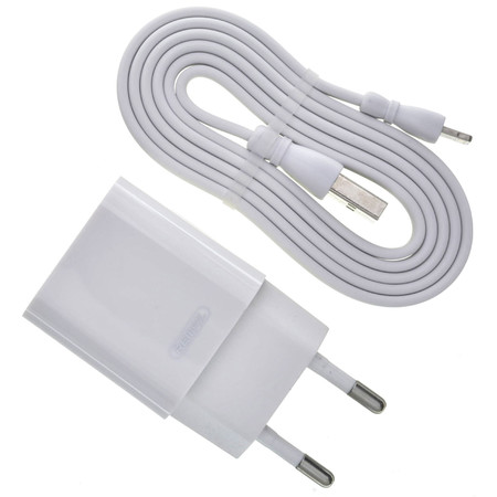 Зарядка USB / 5V 2,4A + кабель Lightning белый для Apple iPhone 11 Pro (A2215)