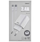 Зарядка USB / 5V 2,4A + кабель Lightning белый для Apple iPad Air 2 A1566