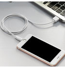 Кабель Lightning - USB-A 2.0 / 2m / 2,4A / HOCO X1 белый