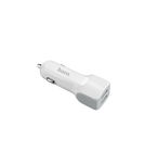 Зарядка АЗУ - 2 х USB / 5V 2,4A белый для LG KP220