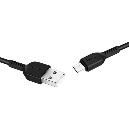 Кабель Type-C - USB-A 2.0 / 1m / 3A / HOCO X20 Flash черный