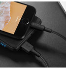 Кабель Lightning - USB-A 2.0 / 1m / 2A / HOCO X25 Soarer Charging черный