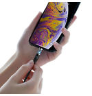 Кабель HOCO U76 Lightning - USB-A 2.0 1,2m черный для Apple iPhone, iPad, iPod и AirPods