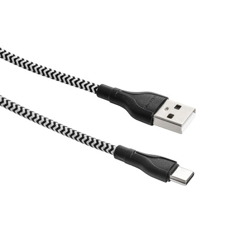 Кабель Type-C - USB-A 2.0 / 1m / 3A / Borofone для Honor X8a (5109APCN)