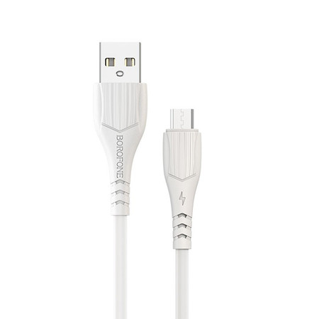 Кабель Micro USB - USB-A 2.0 / 1m / 2,4A / Borofone для HIGHSCREEN OMEGA PRIME MINI