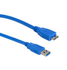 Кабель для HDD micro USB 3.0 AM (папа) - micro B (папа), переходник для внешнего жесткого диска или SSD / 50см
