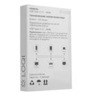 Кабель аудио видео LOQI Type-C 3.1 - HDMI 4K 60Hz 1,8 метра, переходник, адаптер