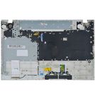 Клавиатура белая с розовой рамкой (Топкейс белый) для Samsung NP300E5A-A05