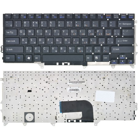 Клавиатура черная для Sony VAIO VGN-Z11VRN/B