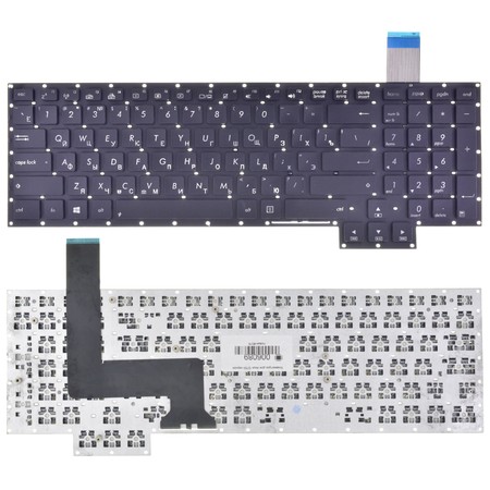 Клавиатура черная для Asus G750JH