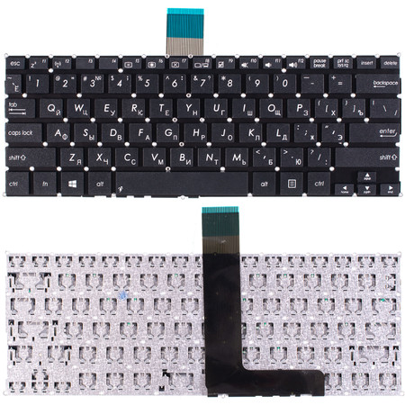 Клавиатура черная для Asus X200