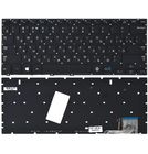 Клавиатура для Samsung NP730U3E черная с подсветкой