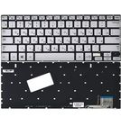 Клавиатура серебристая с подсветкой для Samsung ATIV Book 7 NP730U3E-K01
