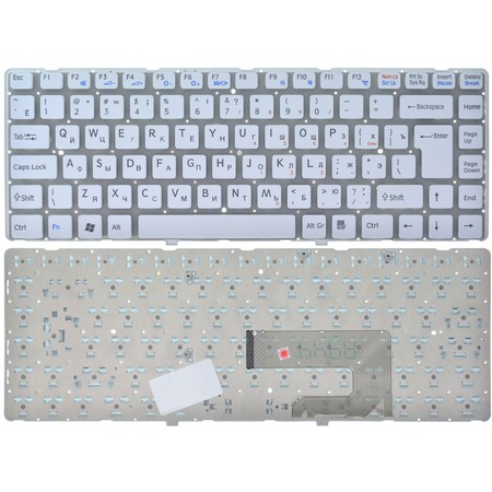 Клавиатура белая для Sony VAIO VGN-NW