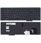Клавиатура черная с подсветкой для Lenovo ThinkPad Yoga 15