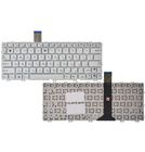 Клавиатура для Asus EEE PC 1015 белая без рамки (Горизонтальный Enter)