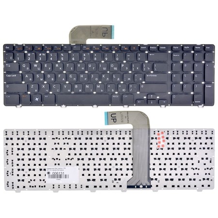 Клавиатура для Dell Inspiron 17R (N7110) черная без рамки