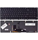 Клавиатура черная без рамки с подсветкой для DEXP Ares E104