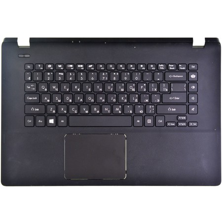 Клавиатура черная (Топкейс черный) для Packard Bell EasyNote TF71BM z5wgm