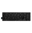 Клавиатура черная без рамки для Dell Inspiron 15 Gaming 7566 (P65F)