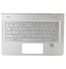 Клавиатура для HP Envy 13-d001ur с подсветкой (Топкейс серебристый)