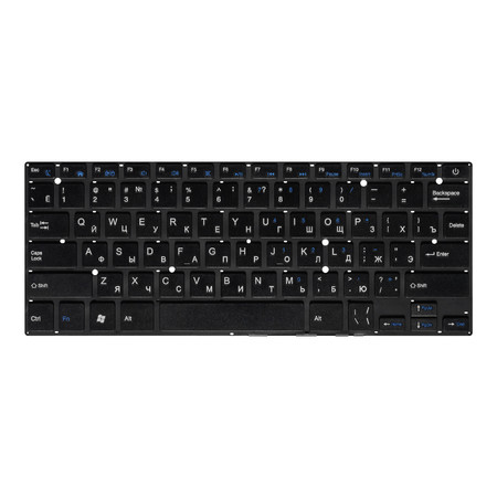 Клавиатура черная (шлейф 188мм) для Prestigio Smartbook 141C PSB141C01BFH