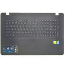 Клавиатура (Топкейс черный) для Asus X751LD