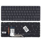 Клавиатура для HP Spectre x360 13-4000ur черная без рамки с подсветкой