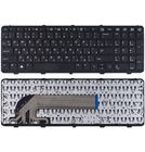 Клавиатура черная с черной рамкой для HP ProBook 455 G1