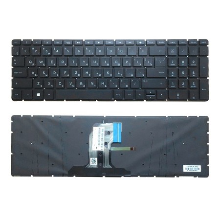 Клавиатура с подсветкой для HP 17-x109ur