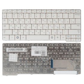 Клавиатура белая с белой рамкой для Samsung NP100NZC-A01