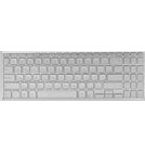 Клавиатура серебристая для ASUS ZenBook 15 UX534FAC