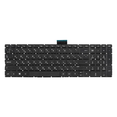 Клавиатура для HP Pavilion 15-ak черная без рамки
