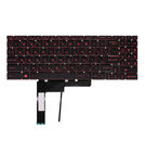 Клавиатура для MSI Katana GF76 11UC, 12UC, 11UE, 12UE, MSI Modern 15 B12M, B11M с красной подсветкой