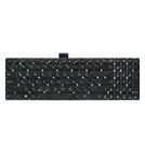 Клавиатура черная без рамки (шлейф 118мм) для ASUS R512MA