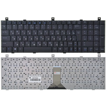 Клавиатура черная для Acer Aspire 1800