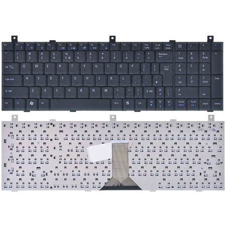Клавиатура для Acer Aspire 1800 черная Английская раскладка