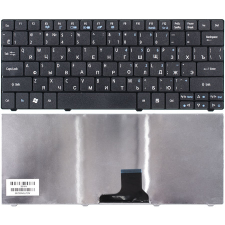 Клавиатура черная для Acer Aspire 1810TZ